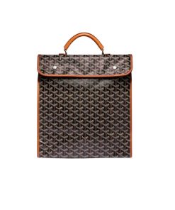 Goyard Saint Léger Backpack Black Tan 36Cm Stlegemmlty01Cg03P