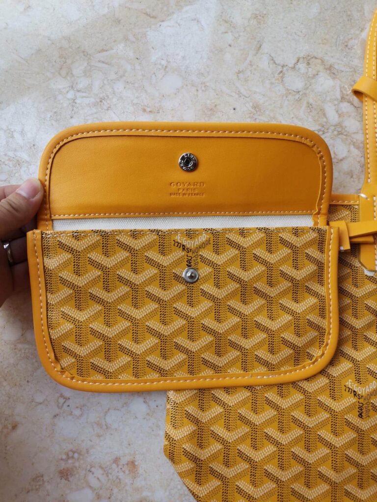 Goyard Anjou Pm Bag Yellow 50Cm Anjouspmlcg08Ty08P - Image 4