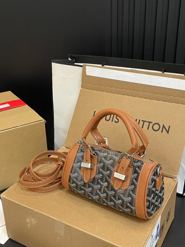 Goyard Goyardine Croisiere Mini Black Tan 19Cm - Image 2