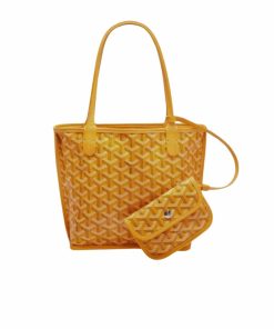 Goyard Anjou Mini Bag Yellow 21Cm Anjousmincg08Ty08P