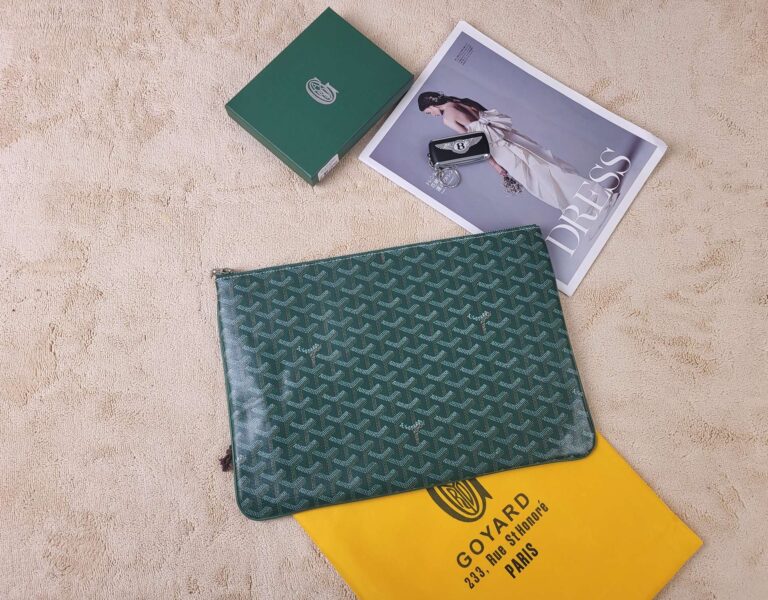 Goyard Senat Mm Pouch Green 36Cm Senat2Mgmty09Cl09P - Image 3