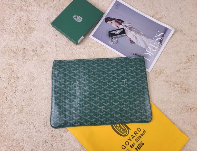 Goyard Senat Mm Pouch Green 36Cm Senat2Mgmty09Cl09P - Image 6