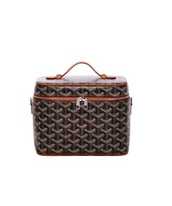 Goyard Muse Vanity Case Black Tan 20Cm Musevapmlty01Cl03P