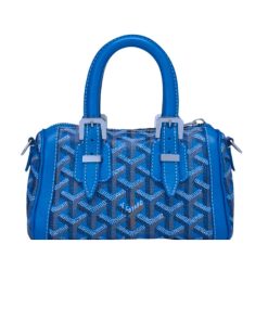 Goyard Goyardine Croisiere Mini Blue 19Cm