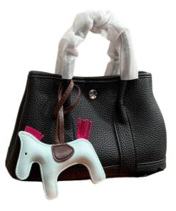 Hermes Garden Party Mini Black 24Cm