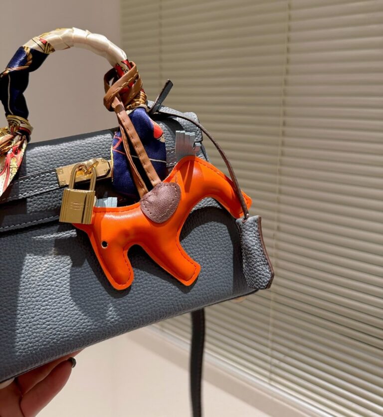 Hermes Kelly Togo Gray 20Cm - Image 4