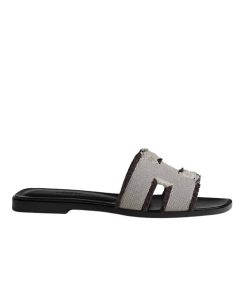 Hermes Oran Sandal Black H231095Z Pn360