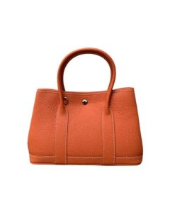 Hermes Garden Party Togo Leather Orange 31Cm