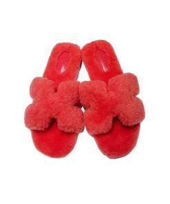 Hermes Oran Sandal Red H231288Z