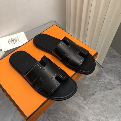 Hermes Izmir Sandal Black - Image 2