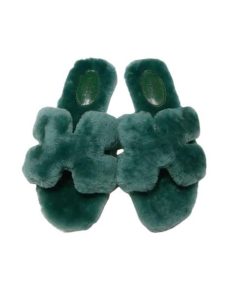 Hermes Oran Sandal Vert Anglais H231288Z