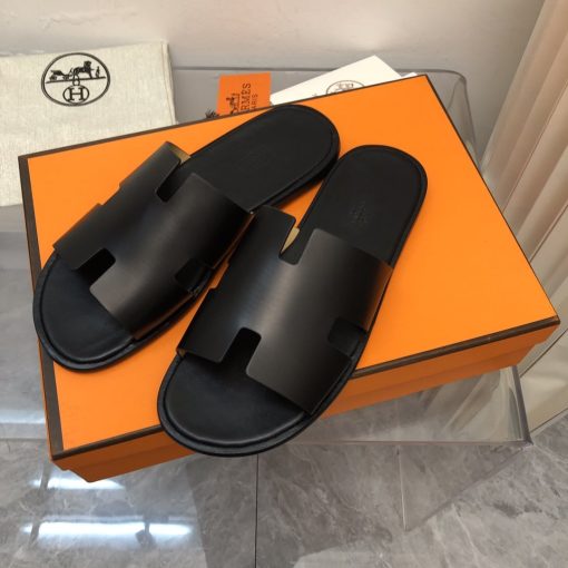 Hermes Izmir Sandal Black H041141Zh01390 - Image 3