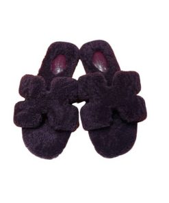 Hermes Oran Sandal Dark Purple H231288Z Vl350