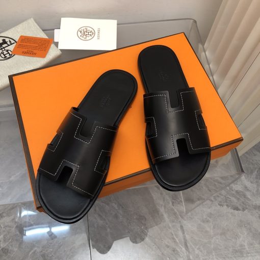 Hermes Izmir Sandal Black - Image 10
