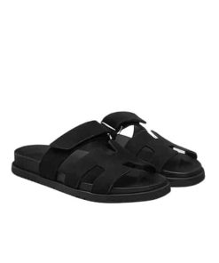 Hermès Chypre Sandal Black H211115Zv02350