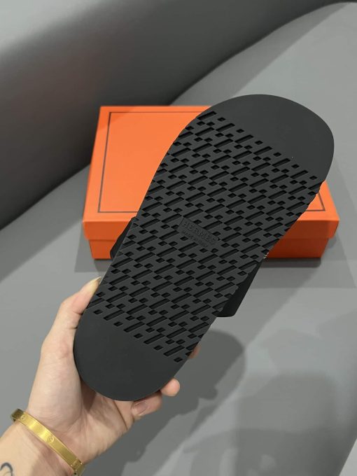 Hermes Chypre Sandal Star Stitched Blanc White H232142Z 90350 - Image 10