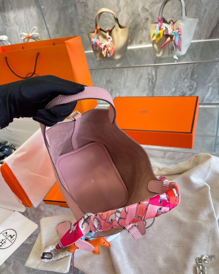 Hermes Picotin 18Cm Rose Sakura - Image 2