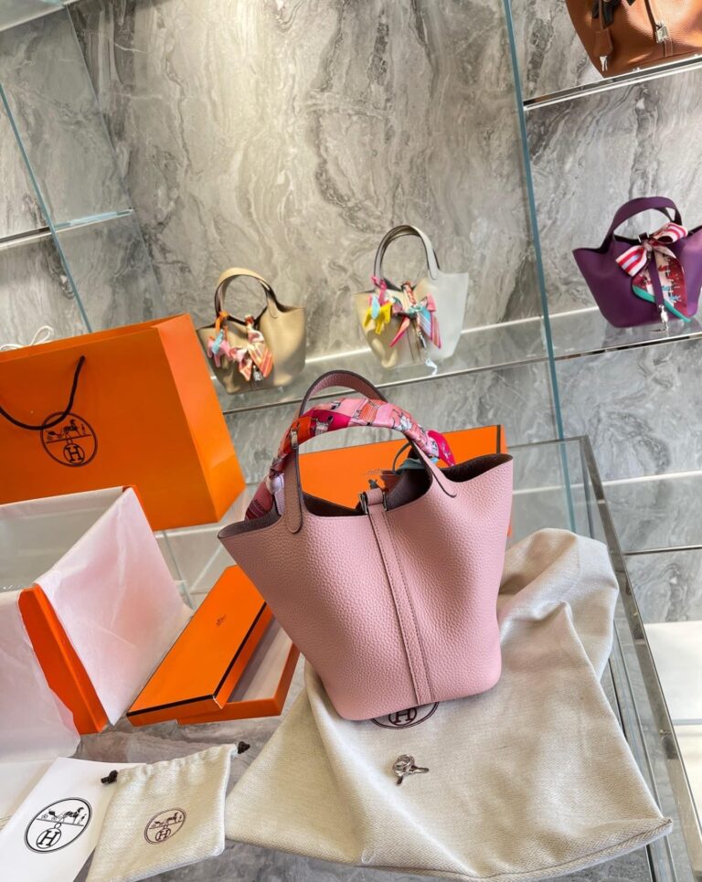 Hermes Picotin 18Cm Rose Sakura - Image 6