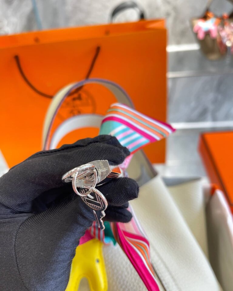 Hermes Picotin 18Cm White - Image 8