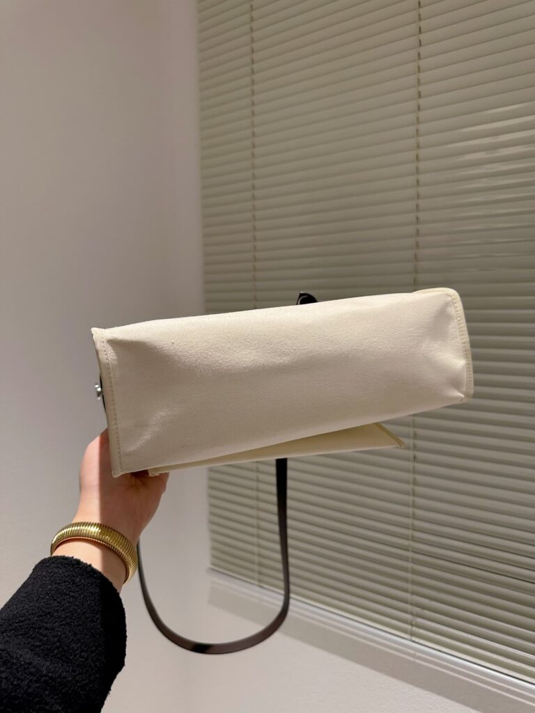 Hermes Vache Hunter Toile Herbag Zip 31 Beige 31Cm - Image 7