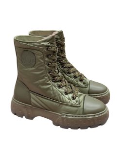 Hermes Fresh Ankle Boots Green