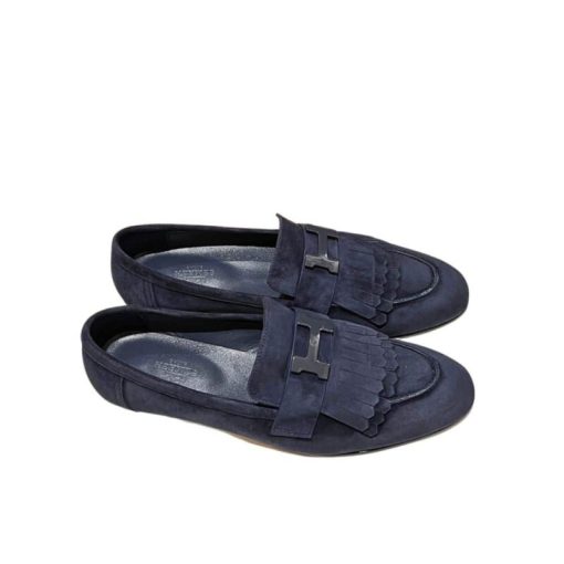 Hermes Royal Loafer Blue - Image 10