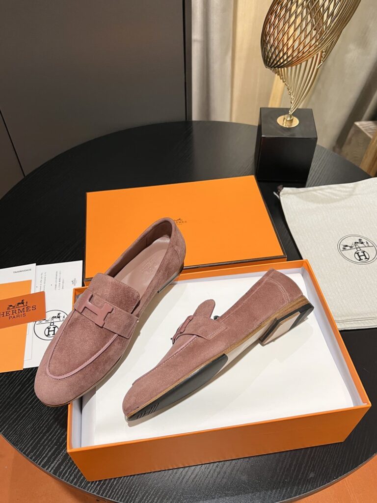 Hermes Paris Loafer Pink - Image 7
