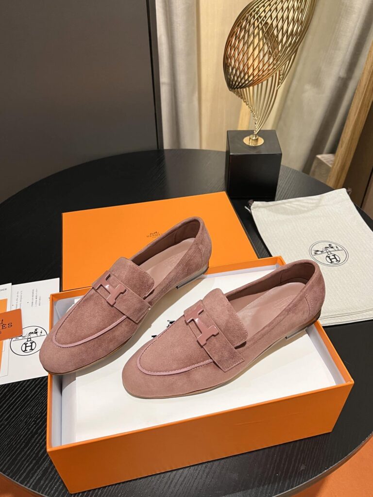Hermes Paris Loafer Pink - Image 6
