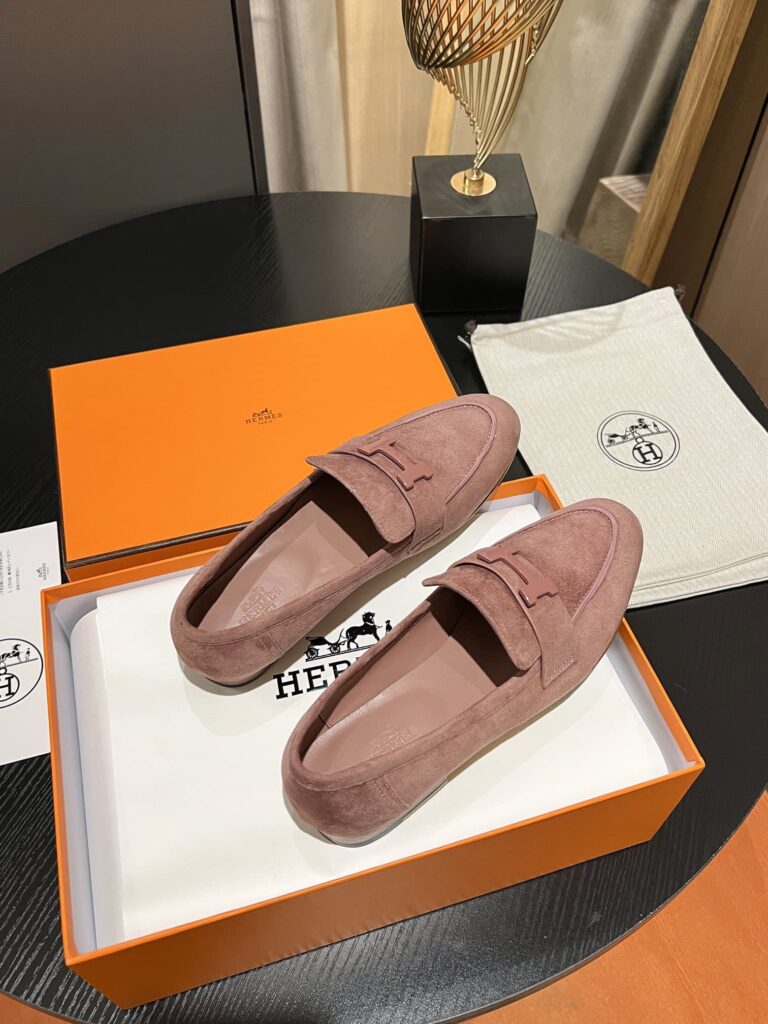 Hermes Paris Loafer Pink - Image 5