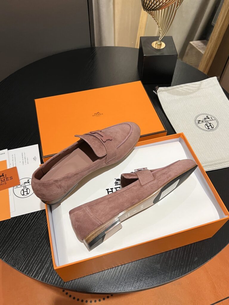 Hermes Paris Loafer Pink - Image 4