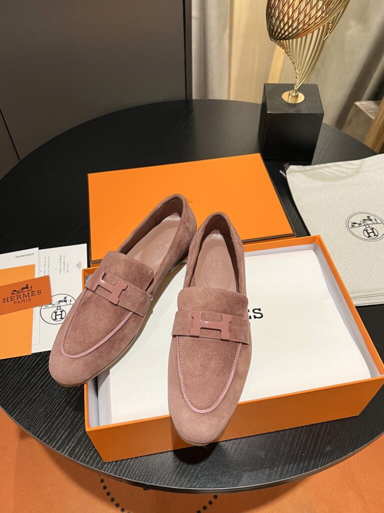 Hermes Paris Loafer Pink - Image 2