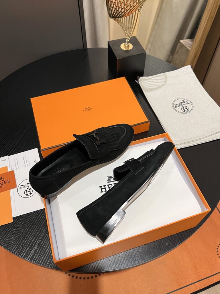 Hermes Royal Loafer Black - Image 4