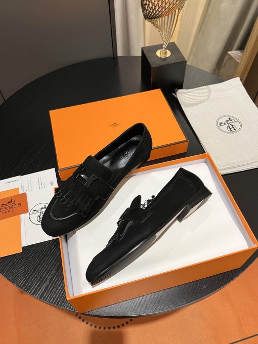 Hermes Royal Loafer Black - Image 6