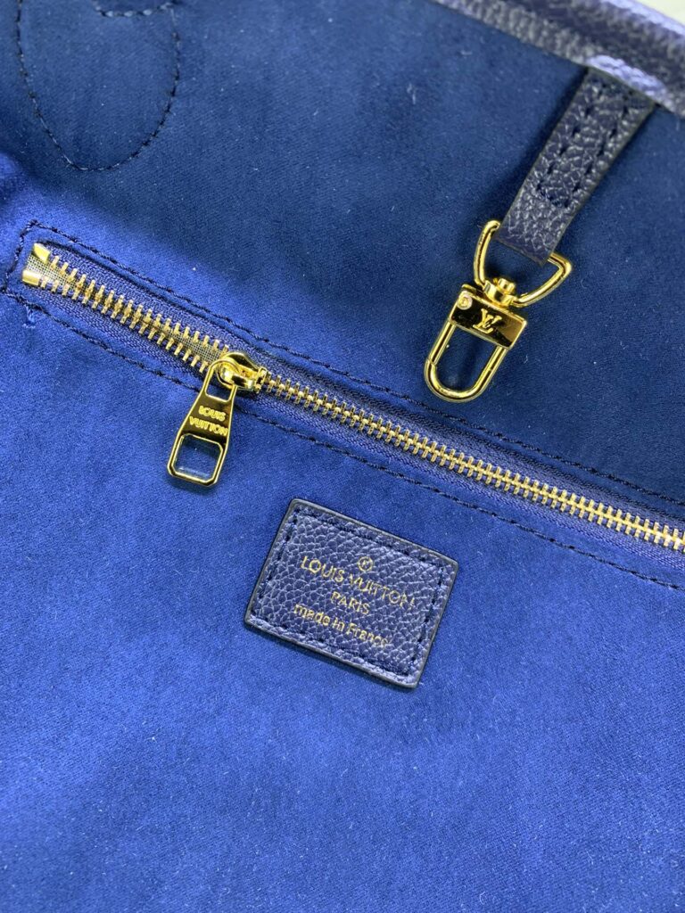 Louis Vuitton Neverfull Mm Blue 31Cm - Image 3