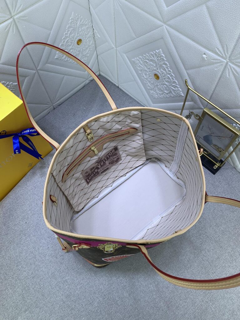 Louis Vuitton Neverfull Mm Tote Bag Trompe L’Oeil Monogram 32Cm - Image 2