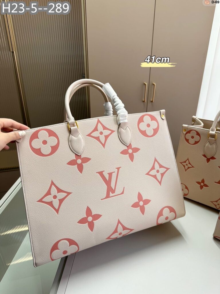 Louis Vuitton Onthego Bag Pink 41Cm - Image 2