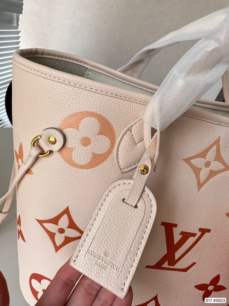 Louis Vuitton Neverfull Mm Beige 33Cm M46516 - Image 4