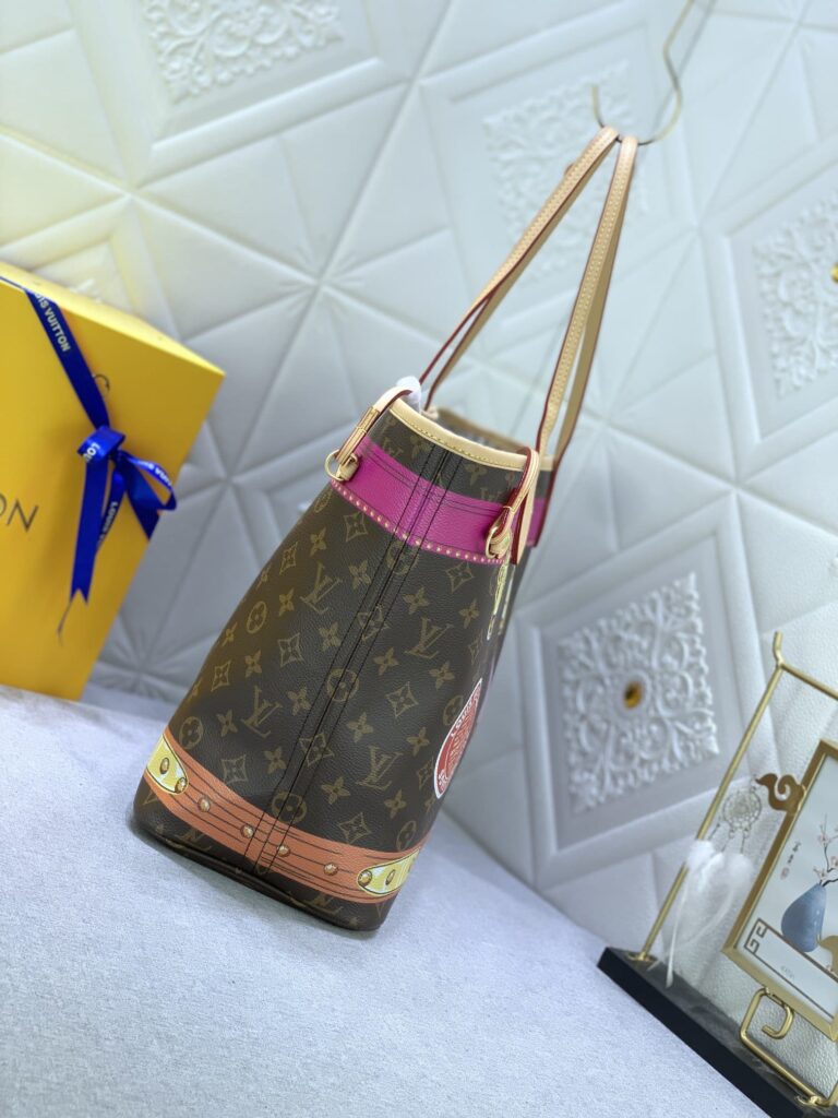 Louis Vuitton Neverfull Mm Tote Bag Trompe L’Oeil Monogram 32Cm - Image 5