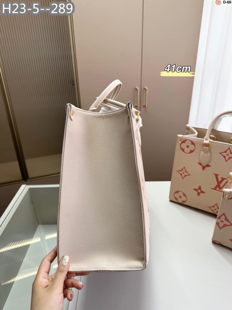 Louis Vuitton Onthego Bag Pink 41Cm - Image 6