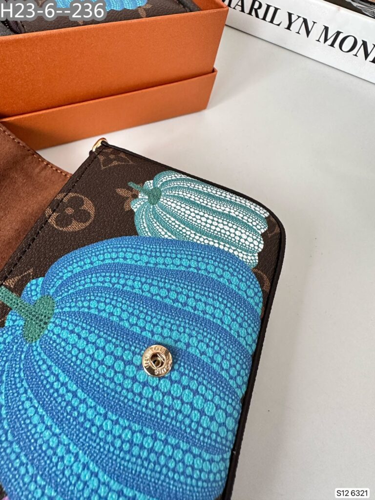 Louis Vuitton Set Of 3 Items Monogram Blue Pumpkin 18Cm - Image 7