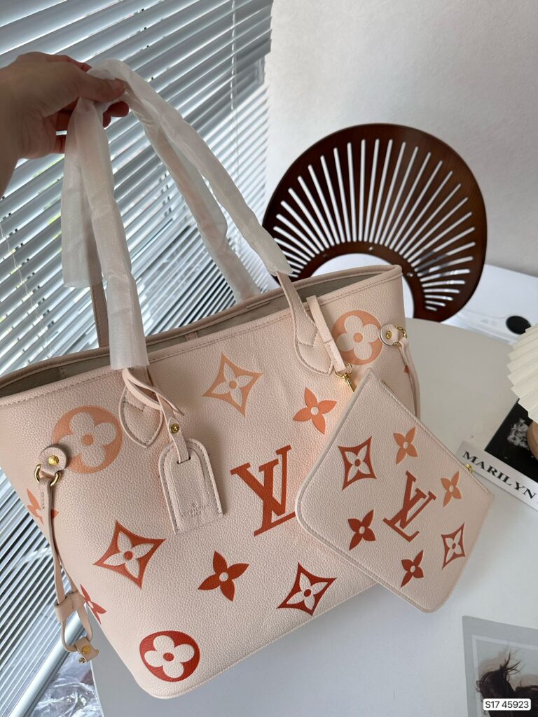 Louis Vuitton Neverfull Mm Beige 33Cm M46516 - Image 8
