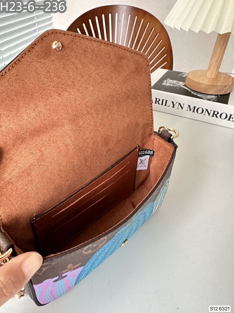 Louis Vuitton Set Of 3 Items Monogram Blue Pumpkin 18Cm - Image 8