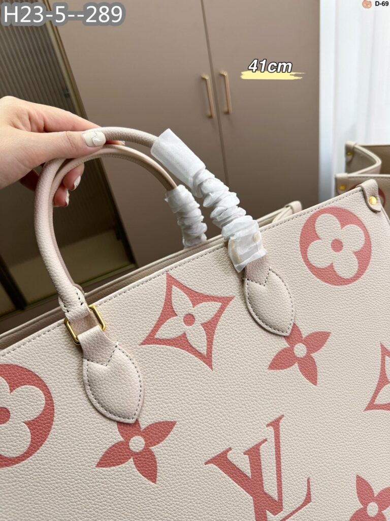 Louis Vuitton Onthego Bag Pink 41Cm - Image 9