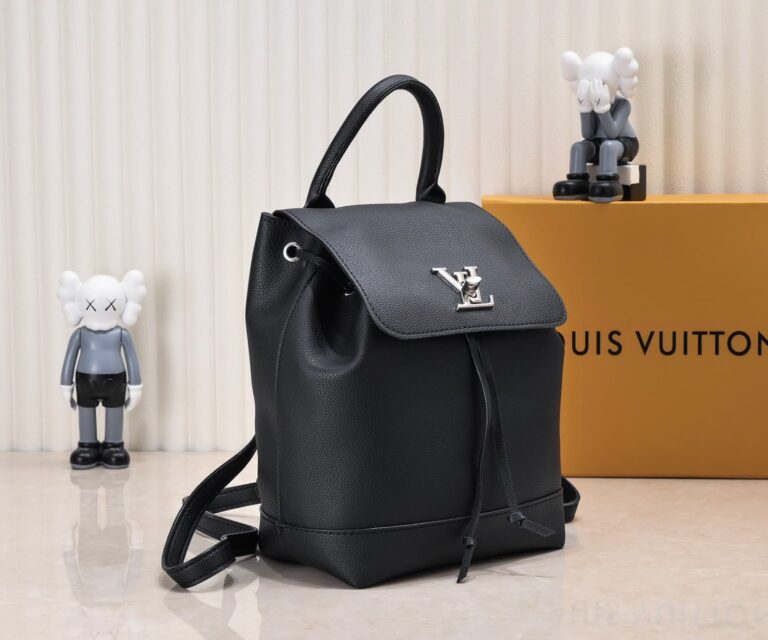 Louis Vuitton Lockme Backpack Black 28Cm - Image 9
