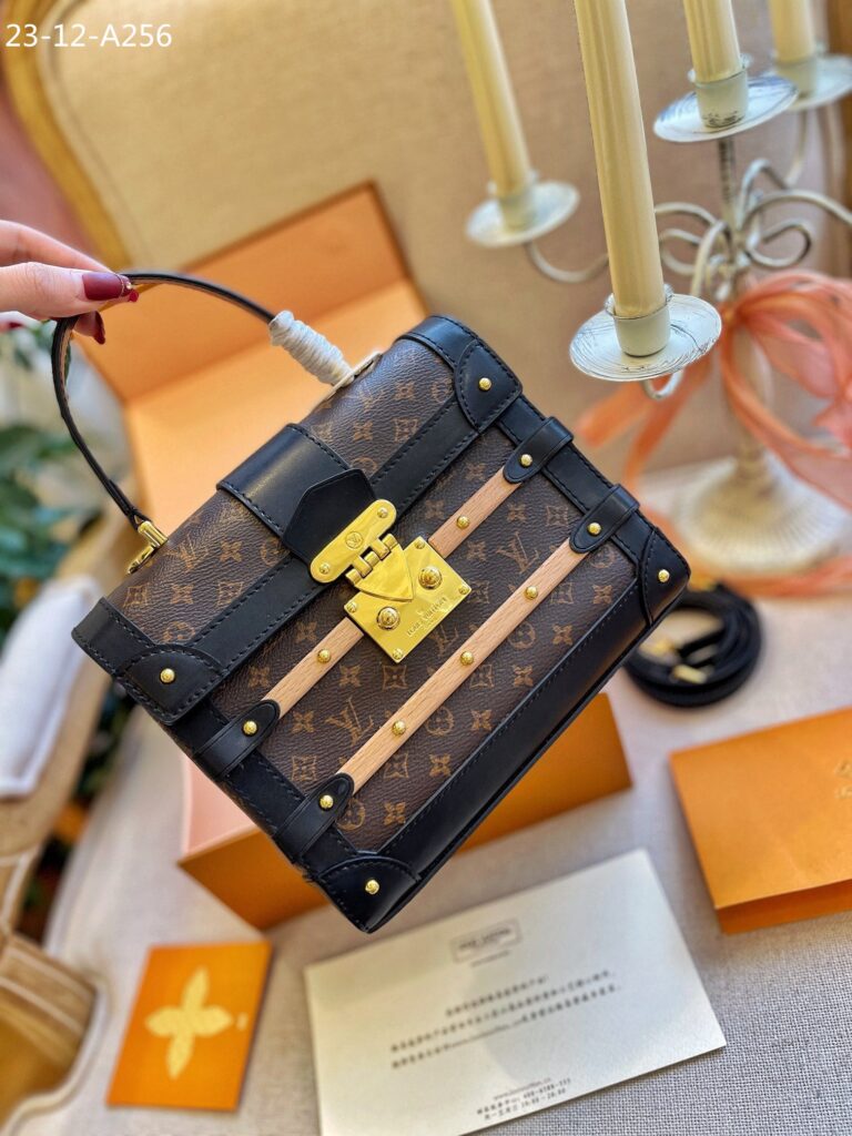 Louis Vuitton Trianon Pm Bag Monogram Brown 21Cm M45908 - Image 6