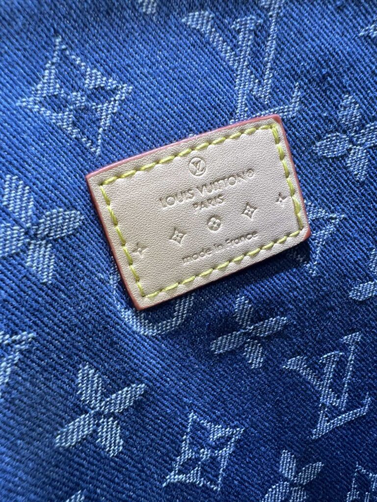 Louis Vuitton Alma Backpack Blue Denim 20Cm - Image 2