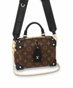 Louis Vuitton Monogram Petite Malle Souple 20Cm M45571