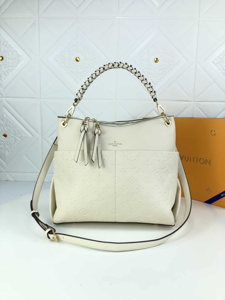 Louis Vuitton Maida Hobo Handbag White 33Cm - Image 10