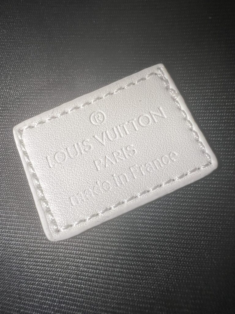 Louis Vuitton Rush Bumbag Monogram Shadow Leather White And Navy Blue 30Cm M25227 - Image 10