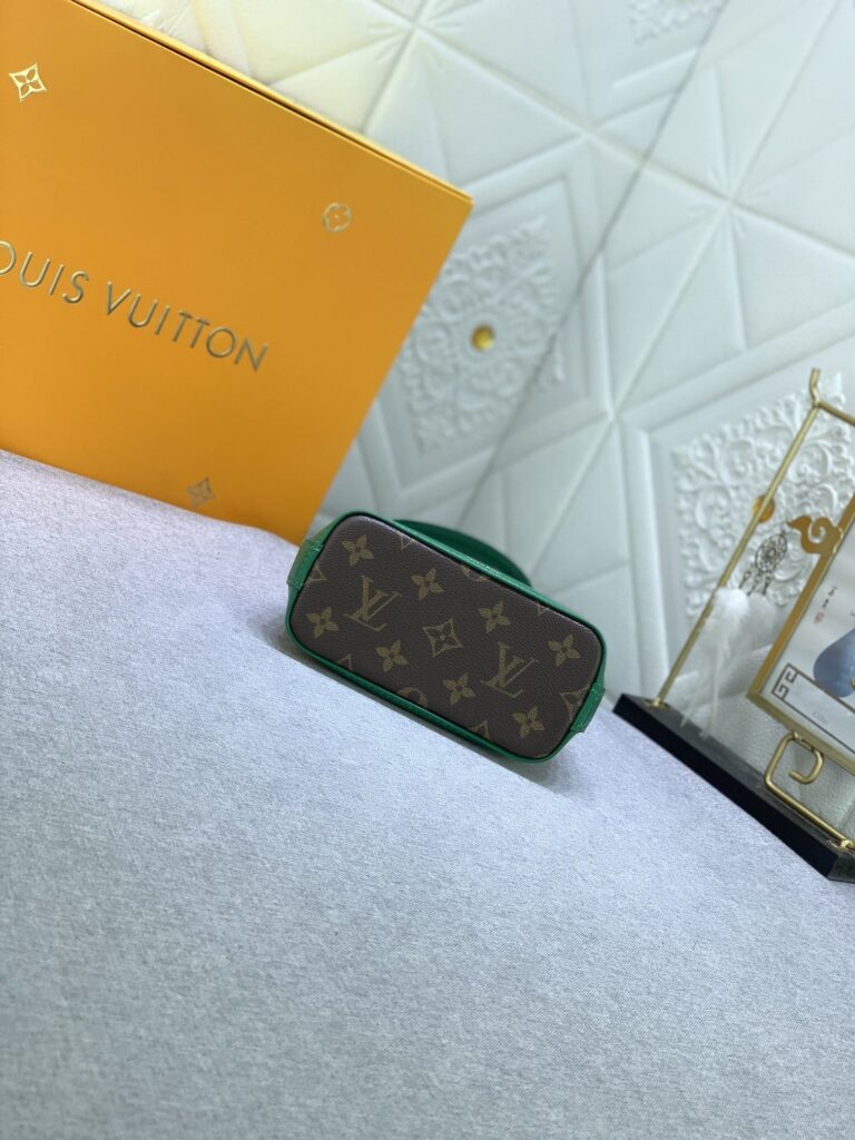 Louis Vuitton Mini Alma Monogram Canvas Mix With Green 18Cm M83204 - Image 2